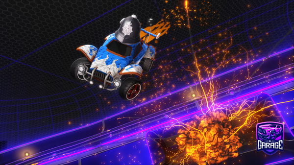 A Rocket League car design from Master2467