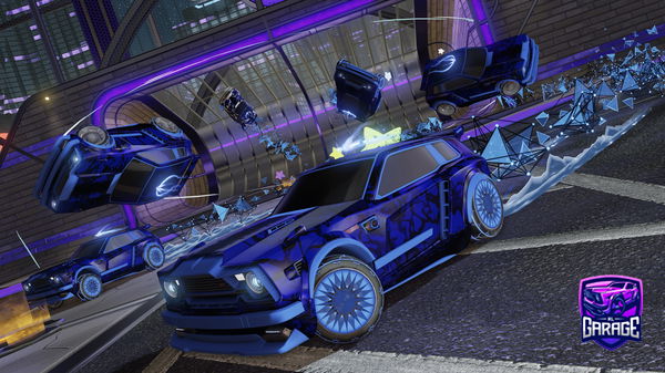 A Rocket League car design from gamerphoenix789