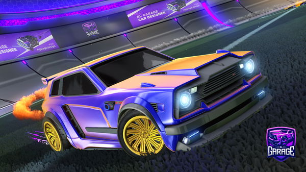 A Rocket League car design from MRdexiTV