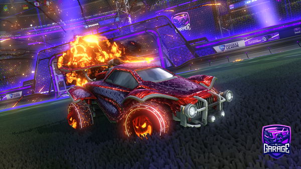 A Rocket League car design from Death_Apex