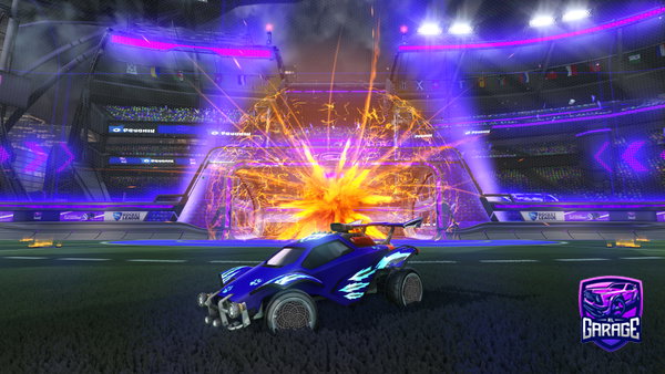 A Rocket League car design from s5amppu