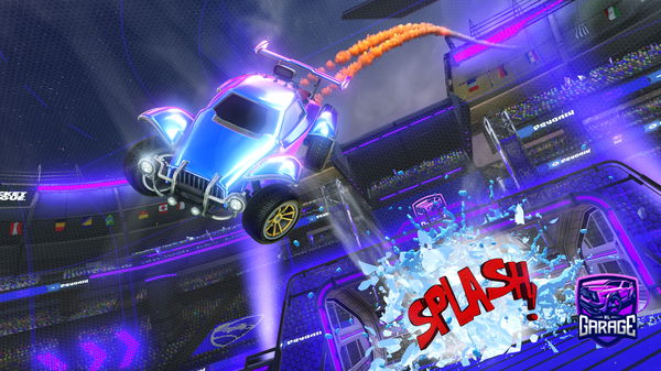 A Rocket League car design from benrl87