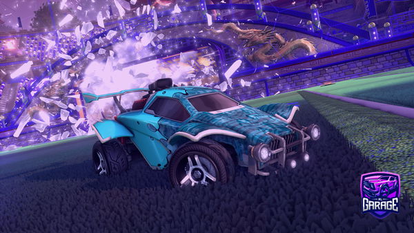 A Rocket League car design from Zenfir