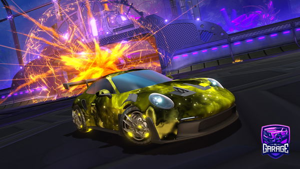 A Rocket League car design from Fgsamuraixl682