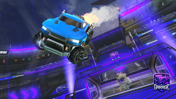 A Rocket League car design from Mikemilho