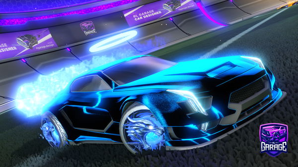 A Rocket League car design from Cicciolego08