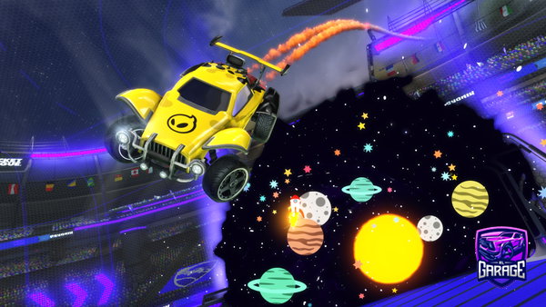 A Rocket League car design from Muda5871