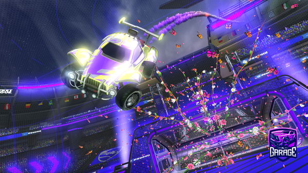 A Rocket League car design from Doolars