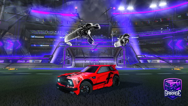 A Rocket League car design from Djcosmo