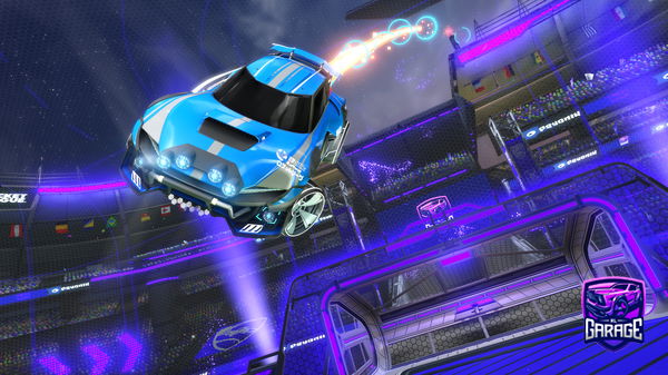 A Rocket League car design from champagne_chevy