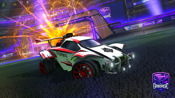 A Rocket League car design from Musty260