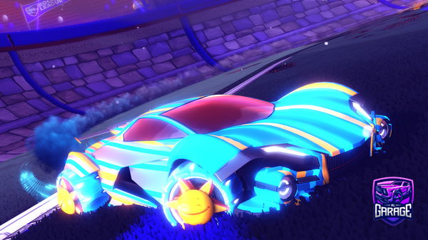 A Rocket League car design from luna_tic1417