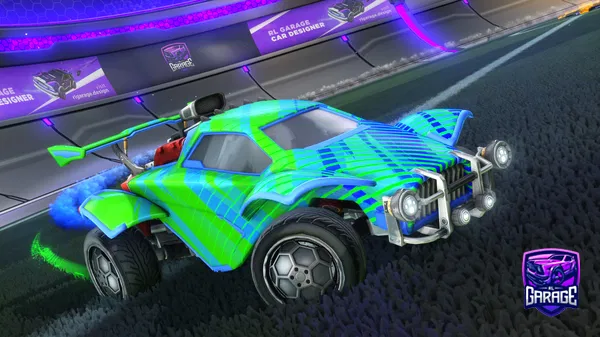 A Rocket League car design from Demonic_Fire