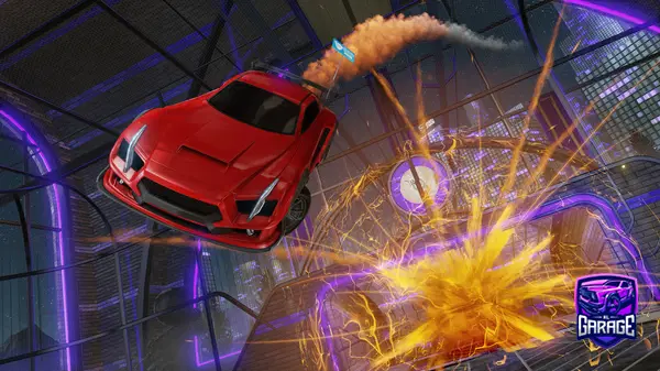 A Rocket League car design from MTGX