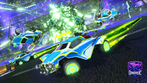 A Rocket League car design from 7ESTYY