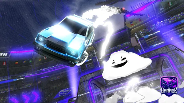 A Rocket League car design from Joment