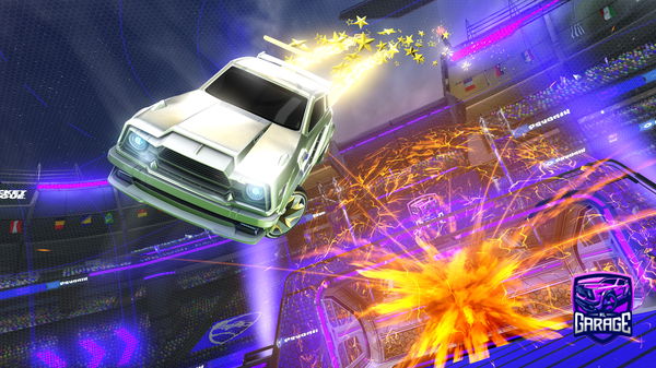 A Rocket League car design from rafaelhm015