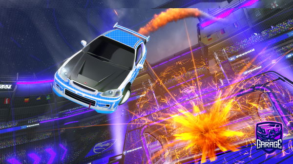 A Rocket League car design from brodiemcc