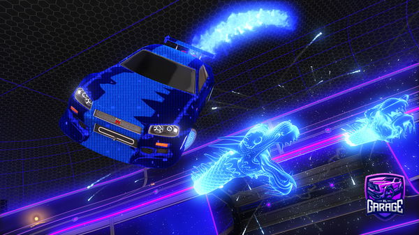 A Rocket League car design from RuffyTraid