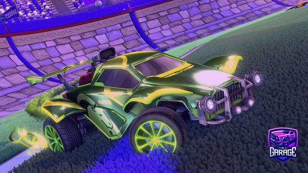 A Rocket League car design from Kay_Muzly