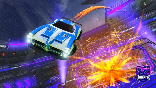 A Rocket League car design from LazyMozzquito