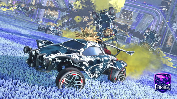 A Rocket League car design from Shooteo2313