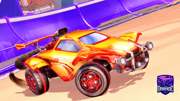 A Rocket League car design from MonacoRL