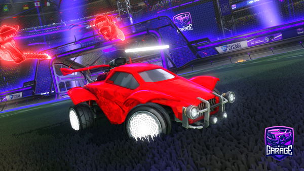 A Rocket League car design from SillyJp