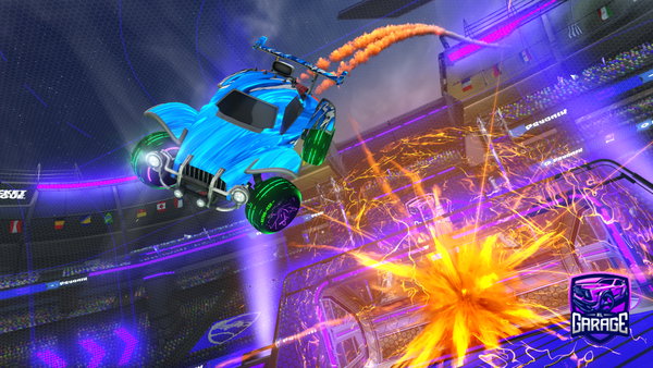 A Rocket League car design from Ifuabre2901