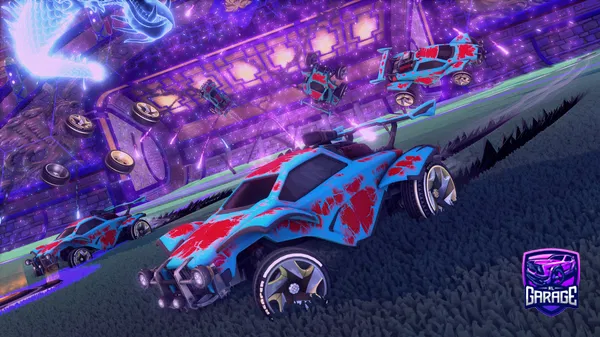 A Rocket League car design from GlacialxInferno