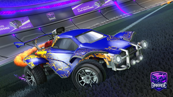 A Rocket League car design from Laughingboy589
