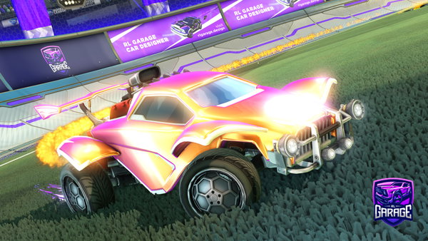 A Rocket League car design from NoahVinh