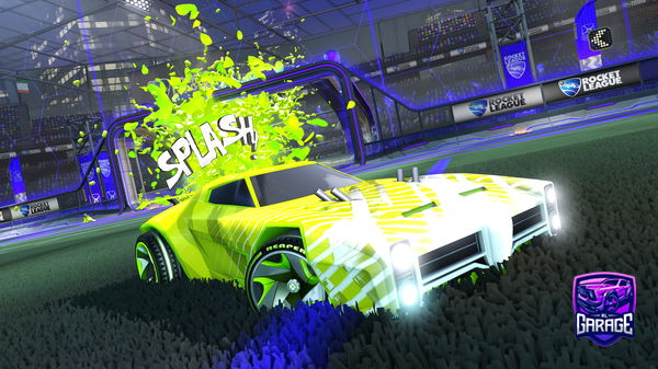 A Rocket League car design from KTRLCluB