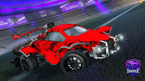 A Rocket League car design from RuthlessCurve89