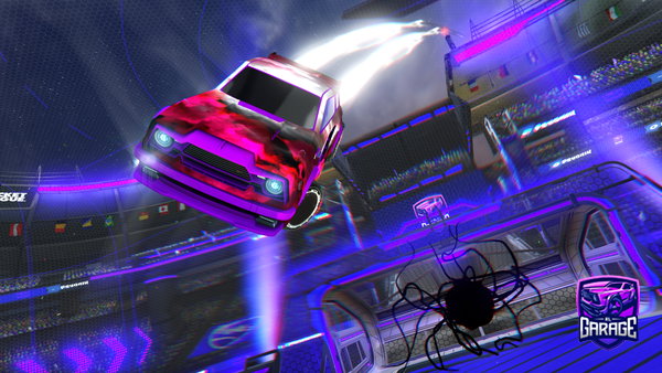 A Rocket League car design from MissWizz