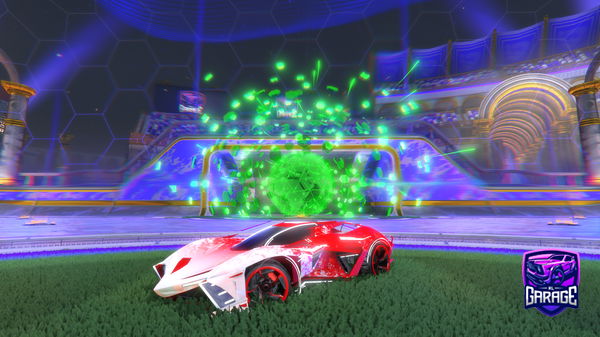 A Rocket League car design from OctaValoare