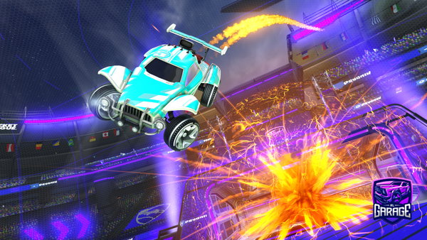 A Rocket League car design from mickey-_-YTb