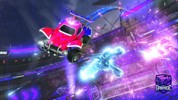 A Rocket League car design from Trinity458