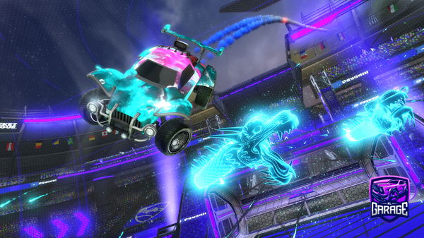 A Rocket League car design from Gotscammednewjourny