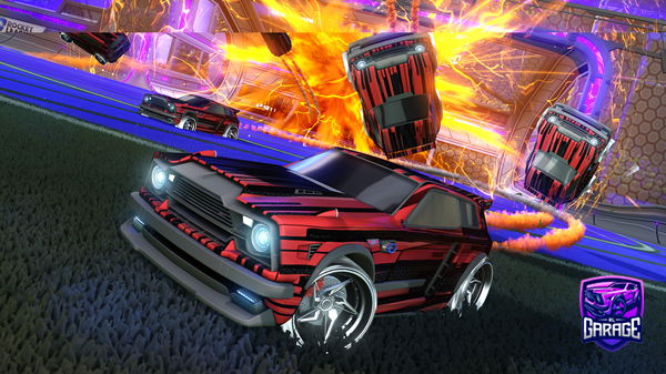 A Rocket League car design from Crissy