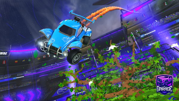 A Rocket League car design from ttvmoolahman
