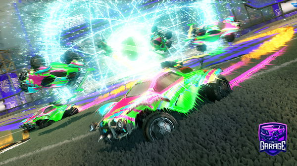 A Rocket League car design from Somerandomguy668