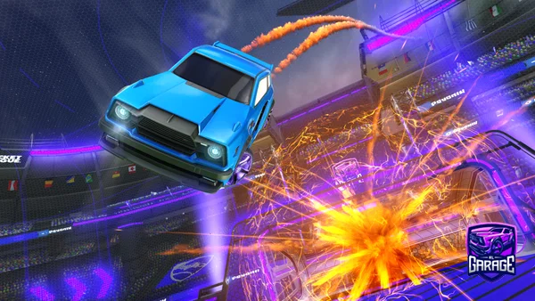 A Rocket League car design from SuperArdley