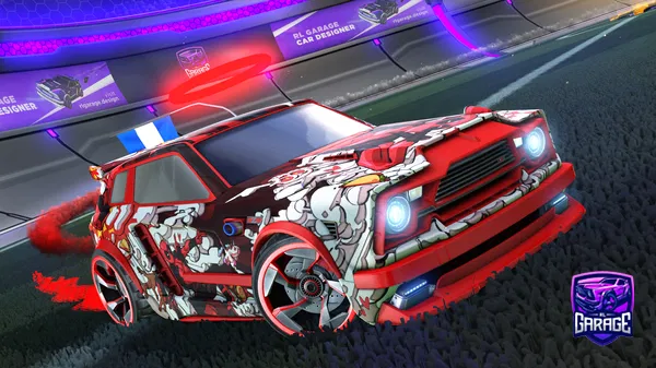 A Rocket League car design from BlackStar_2213