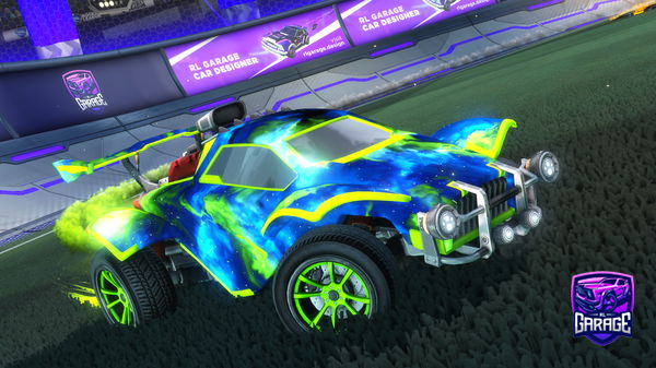 A Rocket League car design from Auth3Nt1c