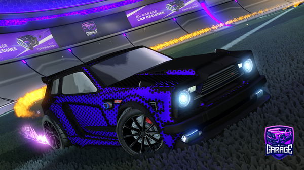 A Rocket League car design from Xman_611