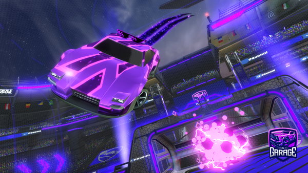 A Rocket League car design from WFC_NOXY