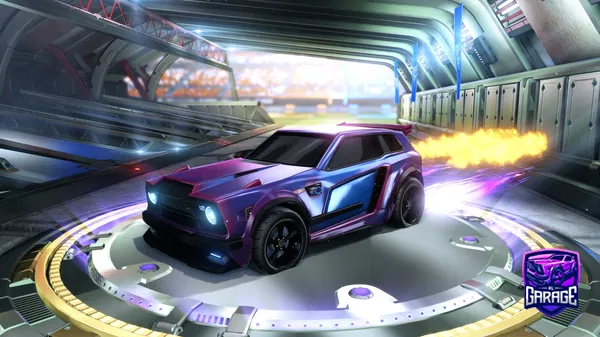 A Rocket League car design from Fifoludek