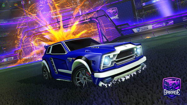 A Rocket League car design from JayJay42