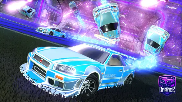 A Rocket League car design from 3mk4ever